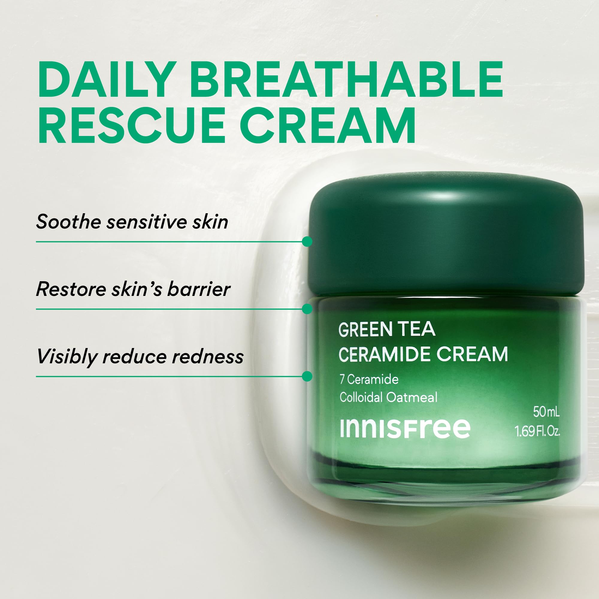 innisfree ceramide complex close-up highlighting seven ceramides for barrier repair