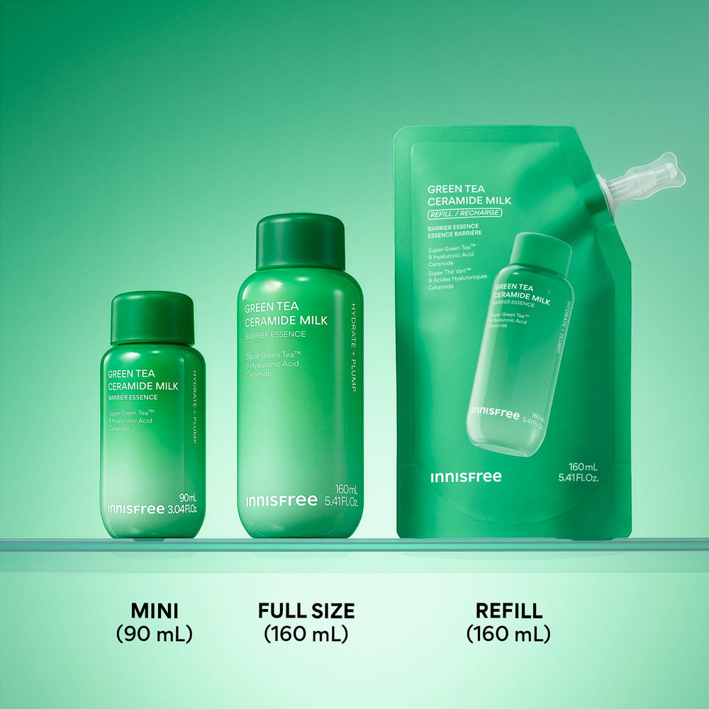 innisfree beside serum bottle showing ideal layering before actives