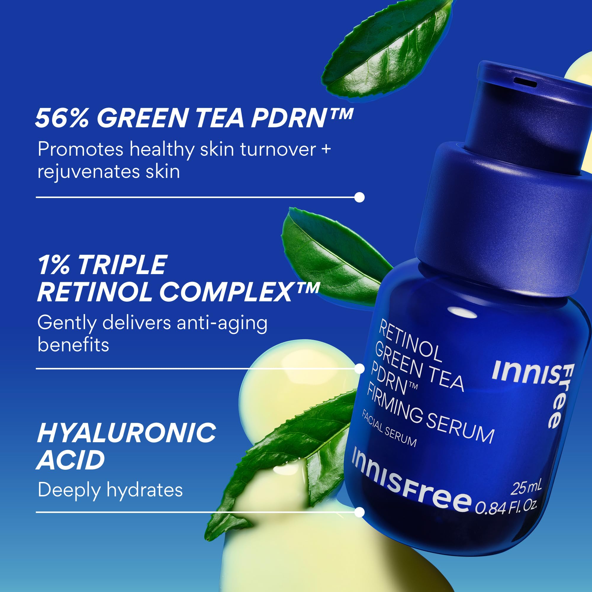 innisfree ingredients list closeup showing key actives for smoother texture