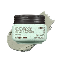 innisfree jar front view showing label and cooling mint benefit