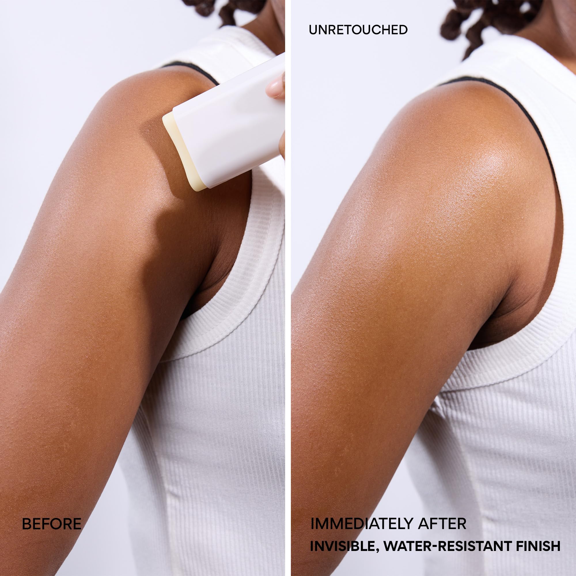 innisfree being applied to neck and ear, targeted on‑the‑go protection