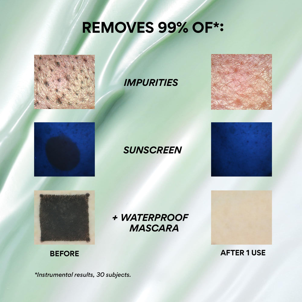 innisfree in palm demonstrating how balm melts makeup and hydrates skin