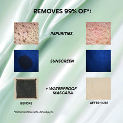 innisfree in palm demonstrating how balm melts makeup and hydrates skin