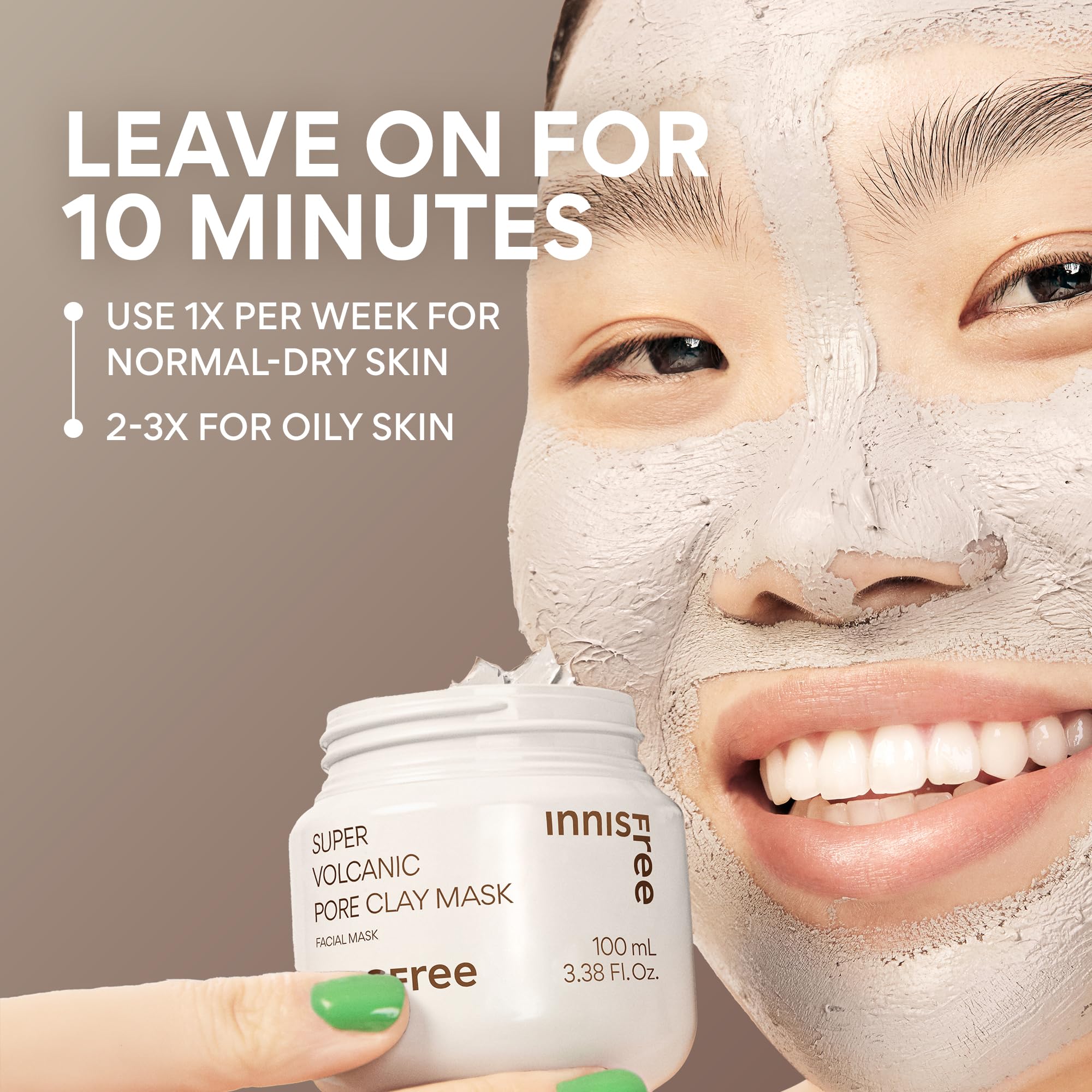 innisfree product flatlay with natural ingredients showing clean formulation benefit