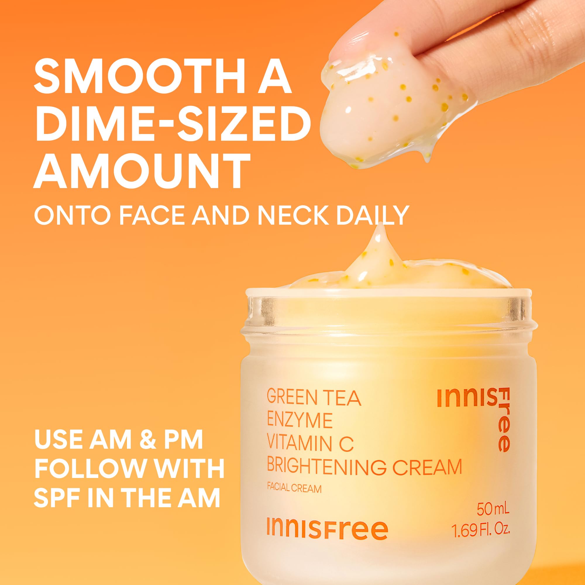 innisfree jar next to coin for size comparison and travel-friendly benefit
