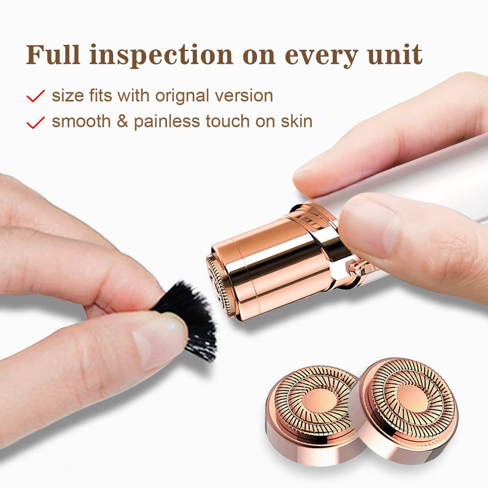 innobeaut small cleaning brush included to maintain blade performance