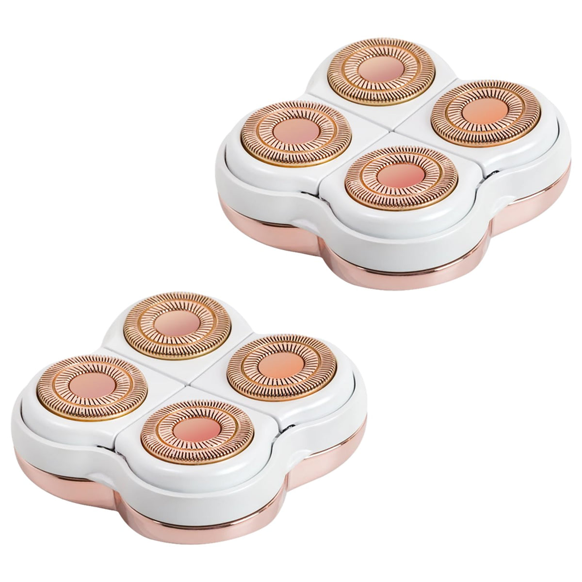 innobeaut replacement heads front packaging showing contents and easy fit benefit