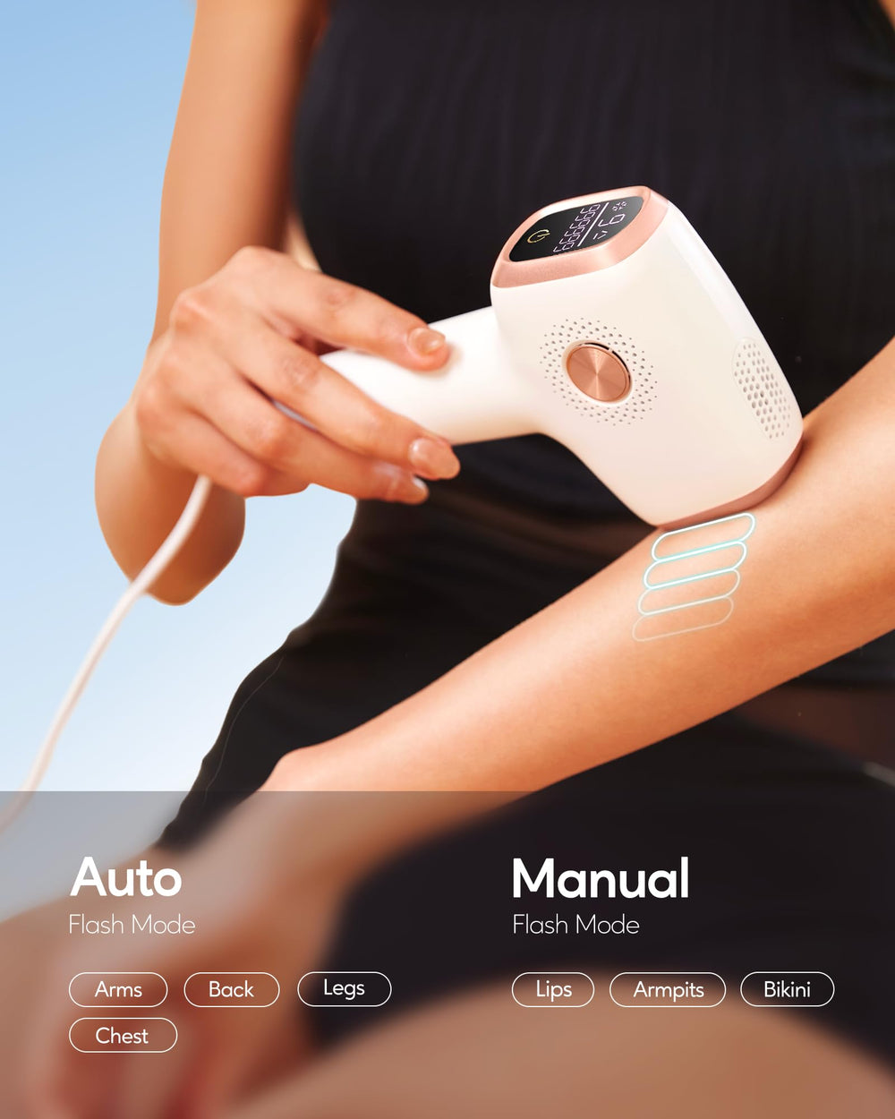 INNZA device treating leg demonstrating full-body coverage and smoother results