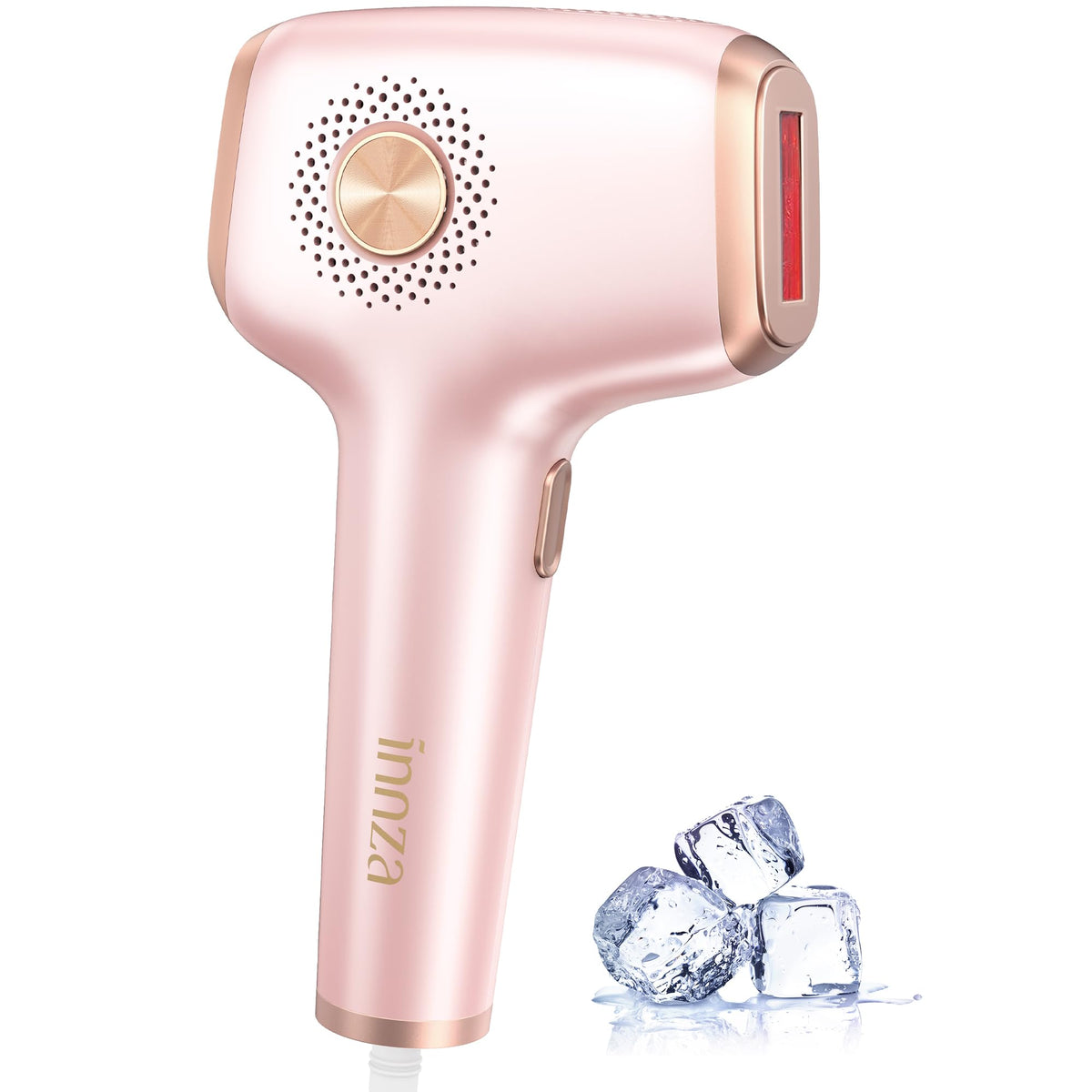 INNZA front view of device showing design and handheld comfort benefits