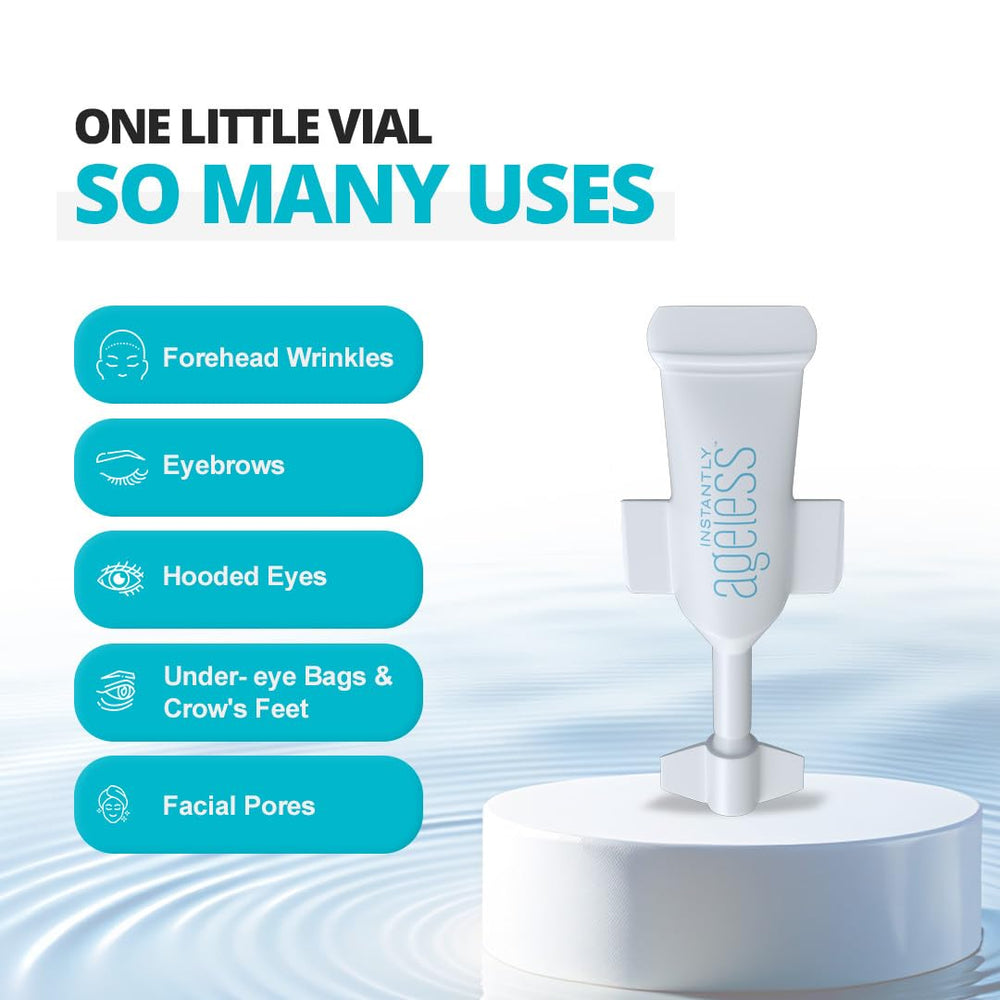 Instantly Ageless results before and after photo showing visible under-eye smoothing