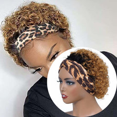 INSTASTYLE close-up of curly pixie texture highlighting natural human hair movement