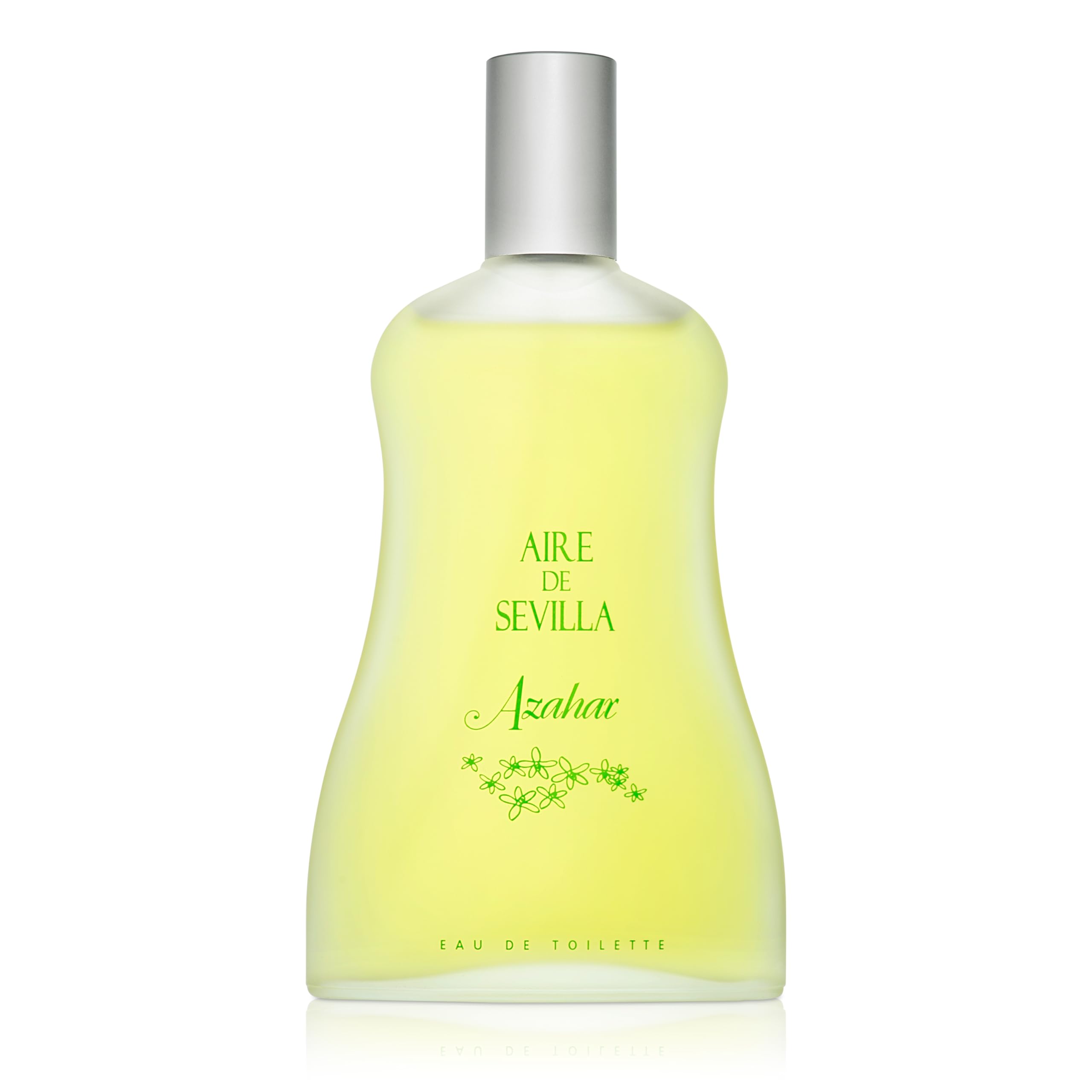 Instituto Español bottle held in hand showing 150 ml size and generous value