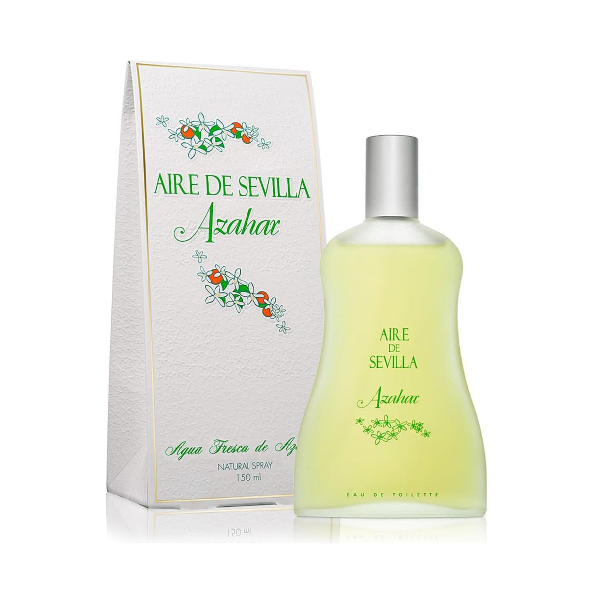 Instituto Español bottle front packaging showing fresh citrus fragrance benefit