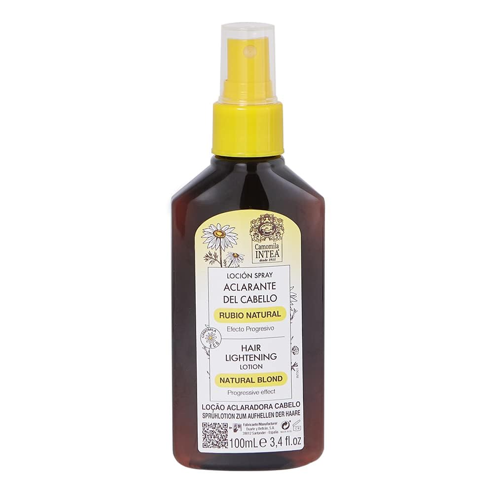 Intea Camomila front packaging showing 3.4 oz bottle and branding for brightening