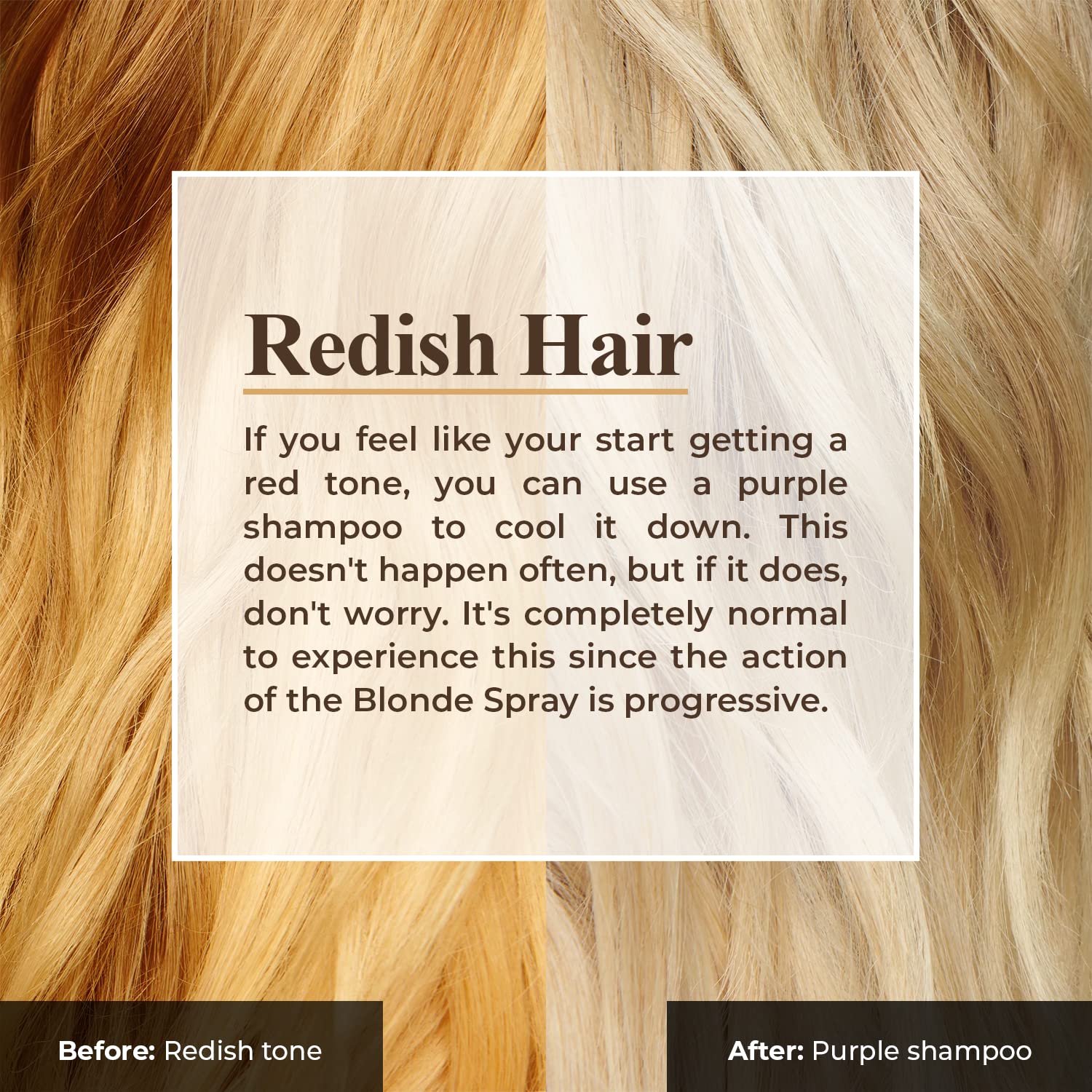 Lifestyle image of sunkissed hair outdoors demonstrating Intea natural highlights