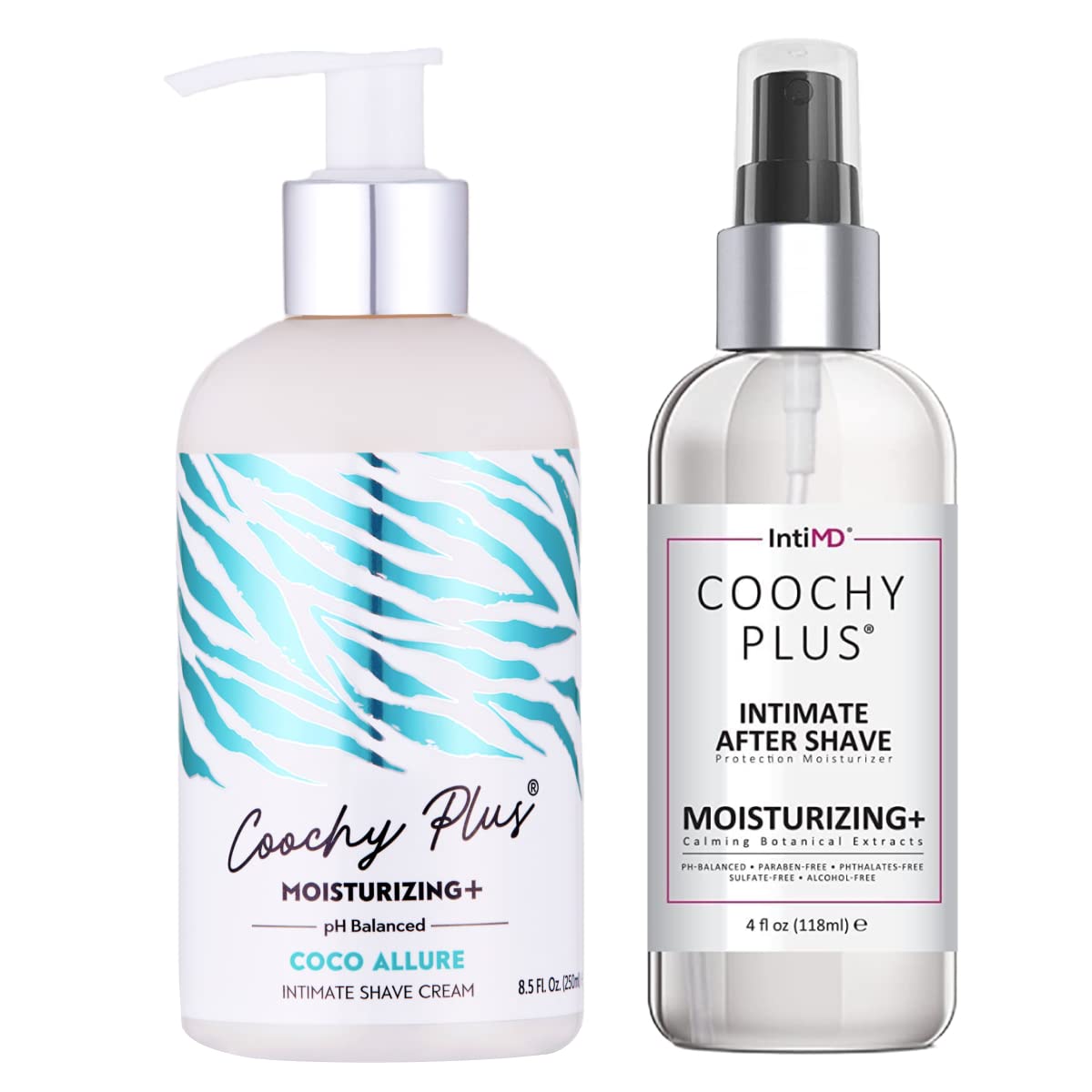 IntiMD Coochy Plus front packaging showing kit benefits