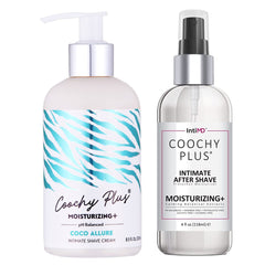 IntiMD Coochy Plus front packaging showing kit benefits