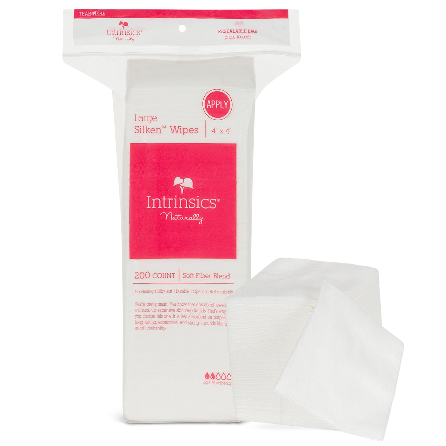 Intrinsics front packaging showing 200-count and product benefits