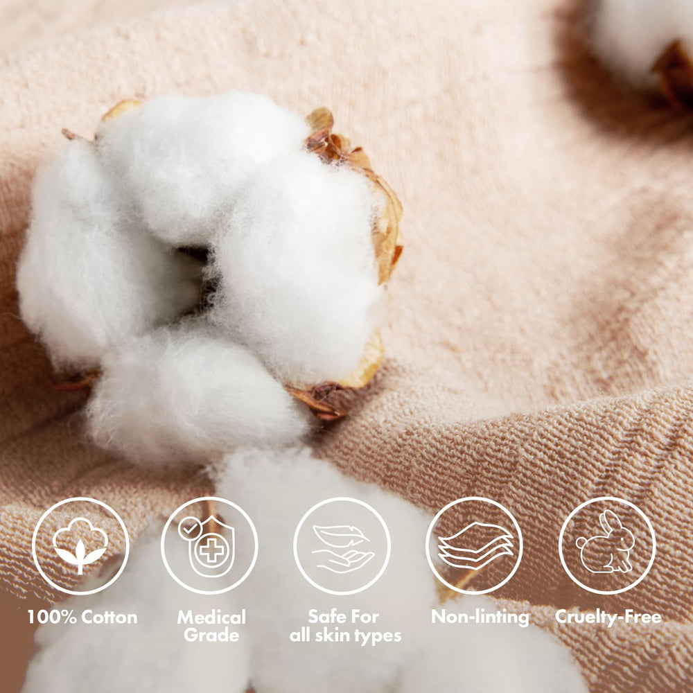Intrinsics label detail highlighting 100% pure fibers and purity benefit