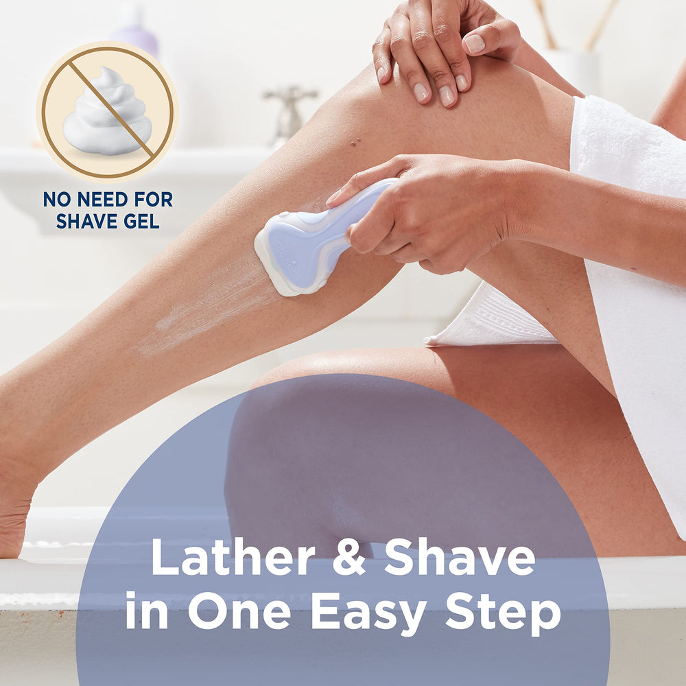 INTUITION four-blade cartridge detail for a smoother shave benefit