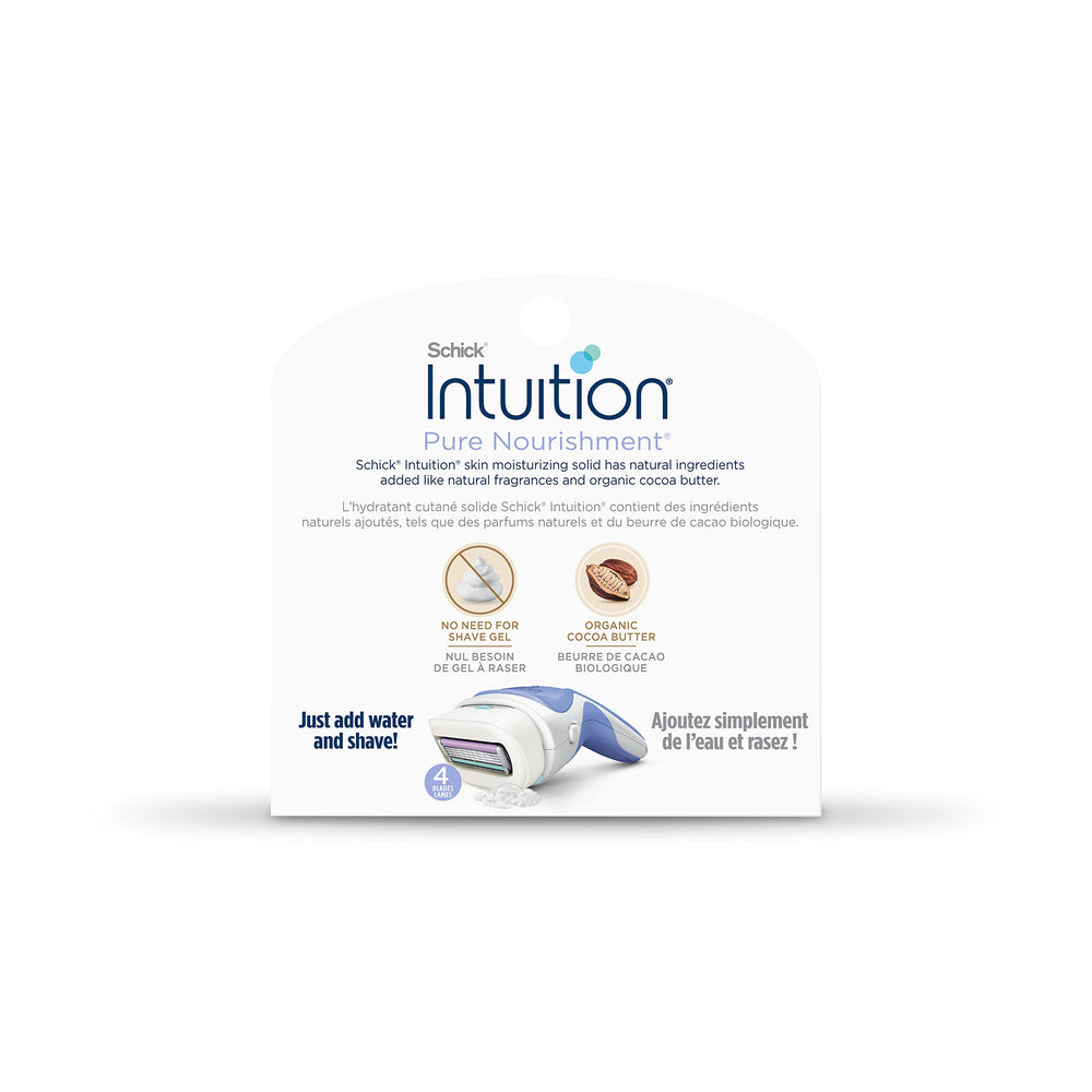 INTUITION product label and ingredients panel for transparency benefit