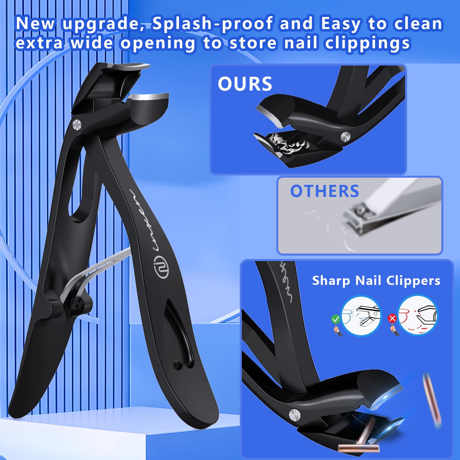 INXEN stylish gift box with three clippers, ready for gifting
