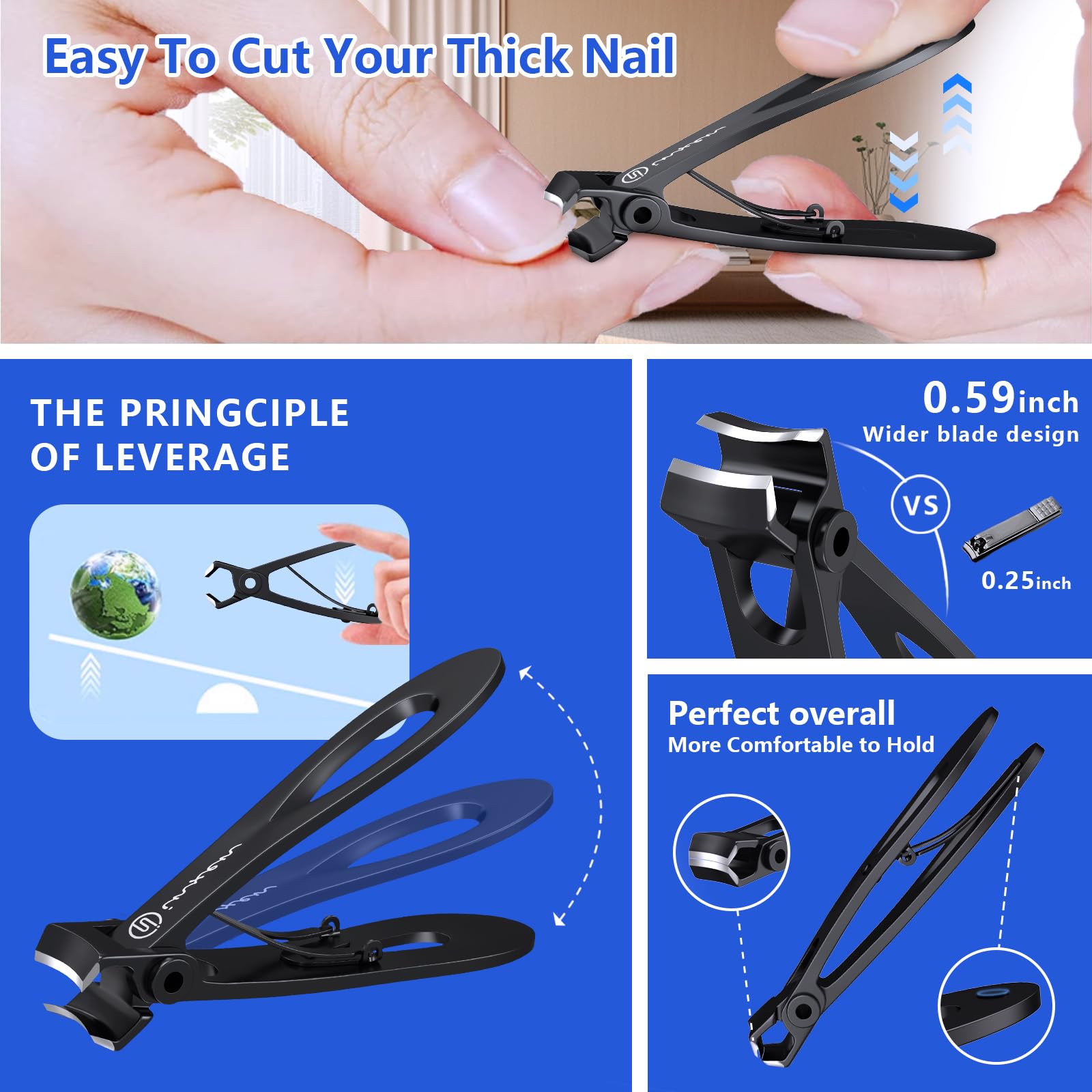 INXEN clipper in use by a senior, improving comfort and reach