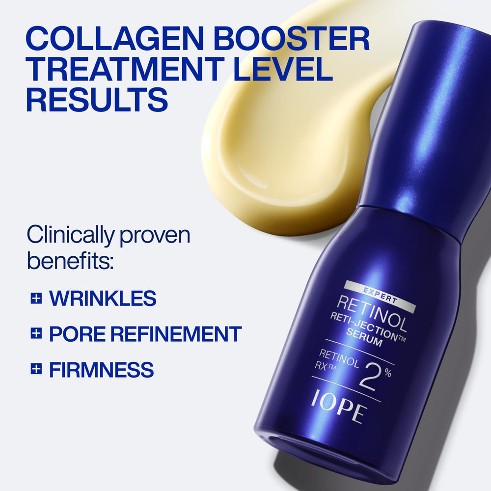 IOPE serum drop showing smooth lightweight texture for comfortable absorption