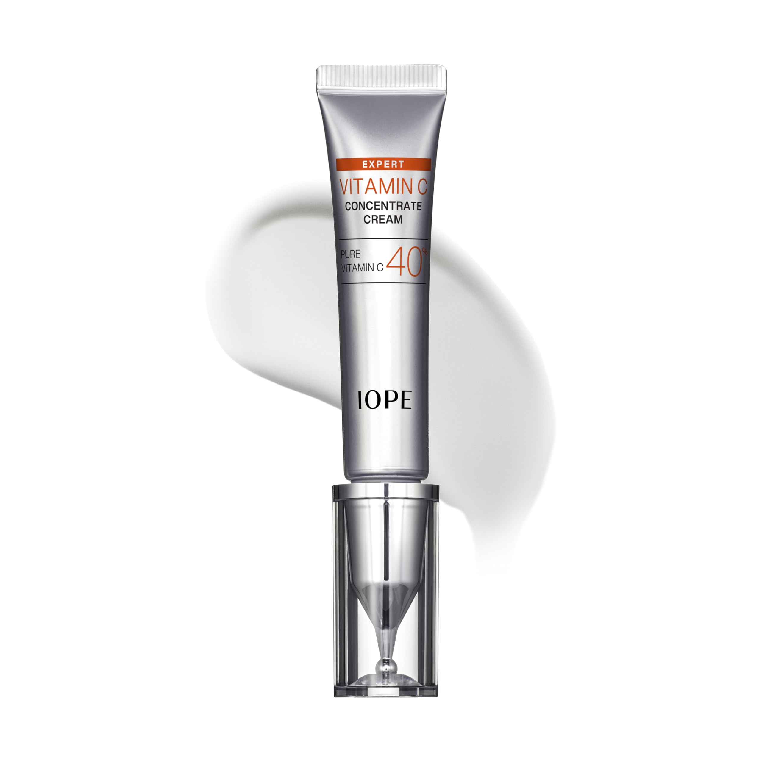 IOPE front tube image showing compact 0.67 fl. oz. cream and potency