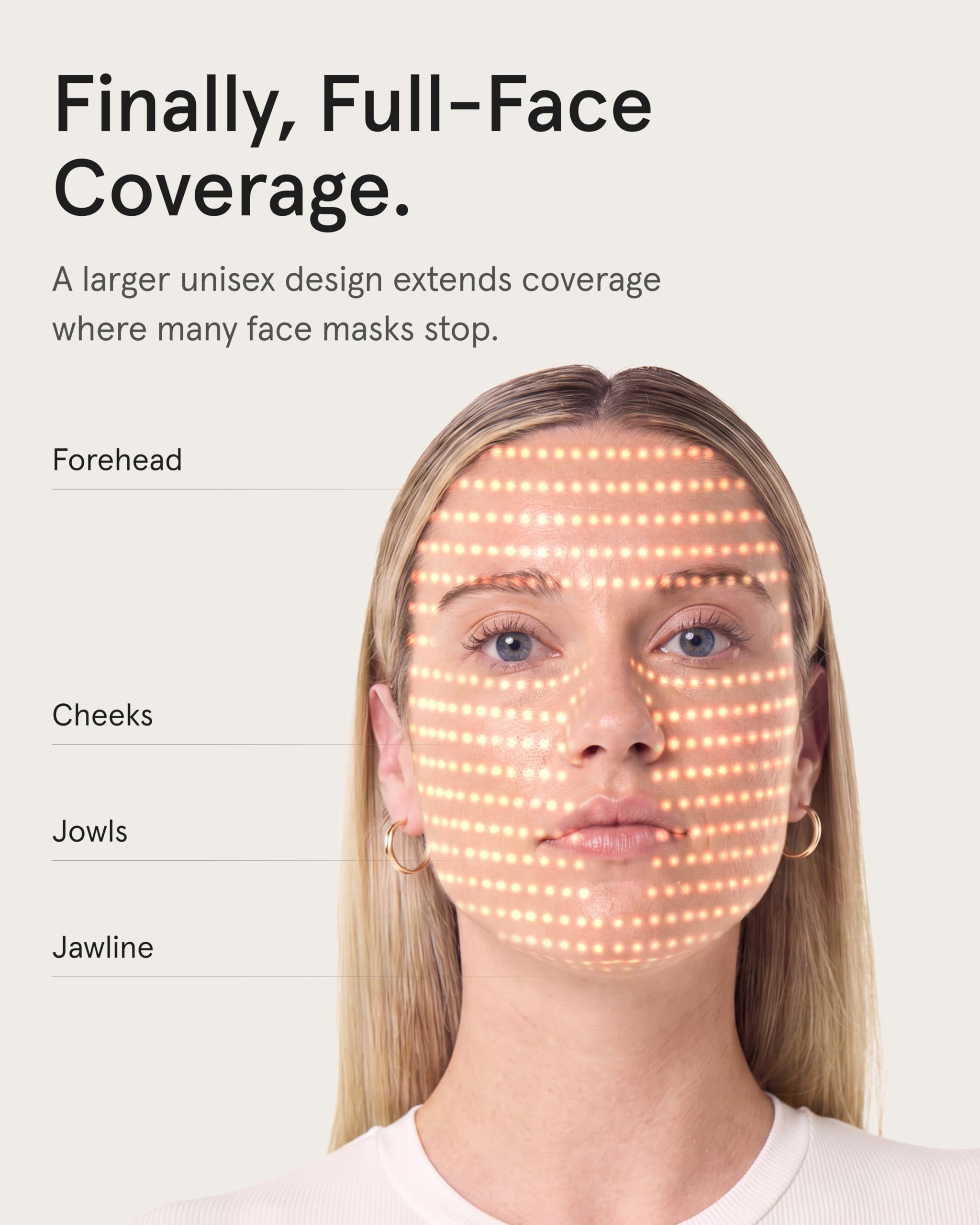 iRestore Face Mask Pro lifestyle on vanity indicating daily routine integration