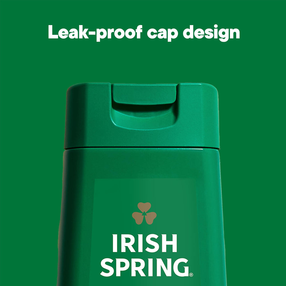 Irish Spring four-pack arrangement showing bulk value and convenience