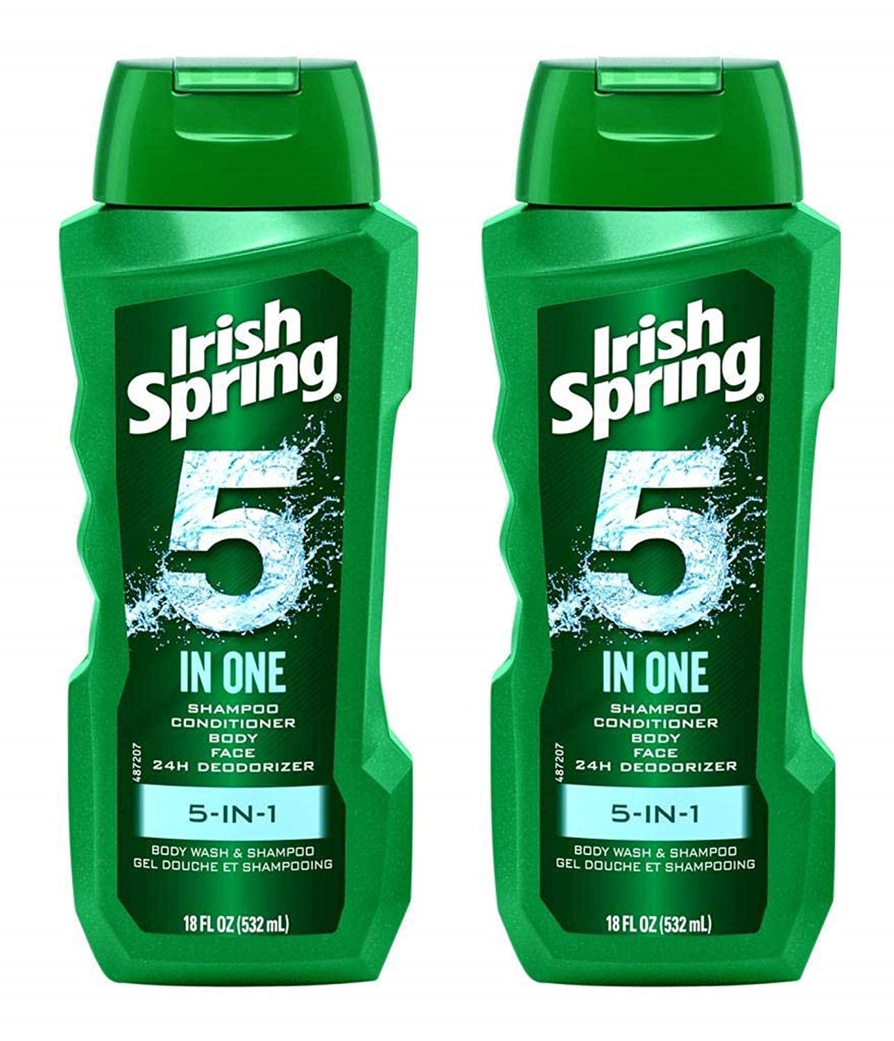 Irish Spring close-up texture of lather demonstrating gentle hydration