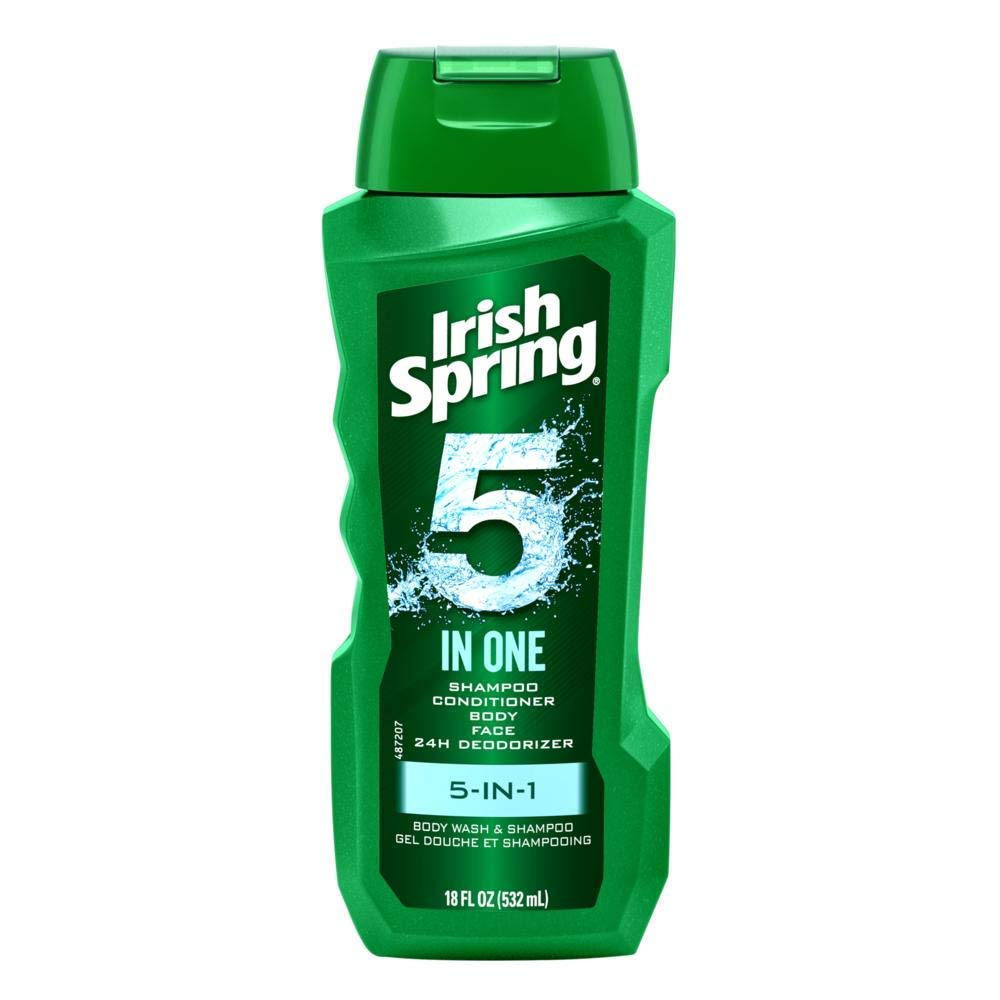 Irish Spring lather on hands showing rich foam and quick head-to-toe clean
