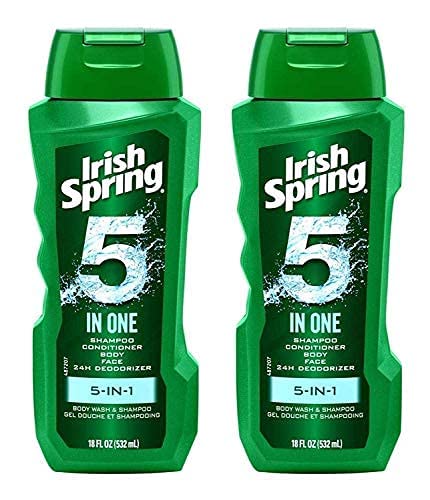 Irish Spring in gym bag illustrating convenient travel freshness