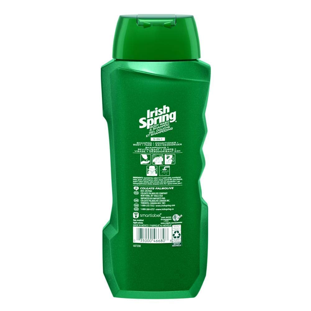 Irish Spring pump-action closeup demonstrating smooth dispensing and convenience