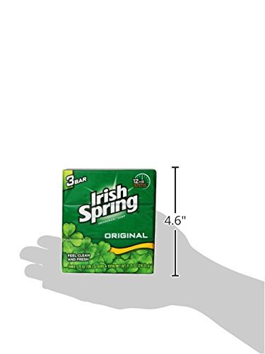 Irish Spring travel-wrapped bar ready for gym or overnight trips