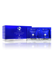 iS CLINICAL front packaging showing the two-step peel kit and clear labeling for convenience