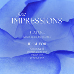 iS CLINICAL close-up of Step 1 exfoliant texture highlighting gentle resurfacing action