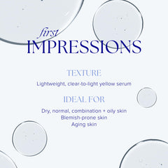 iS CLINICAL dropper dispensing serum highlighting precise application