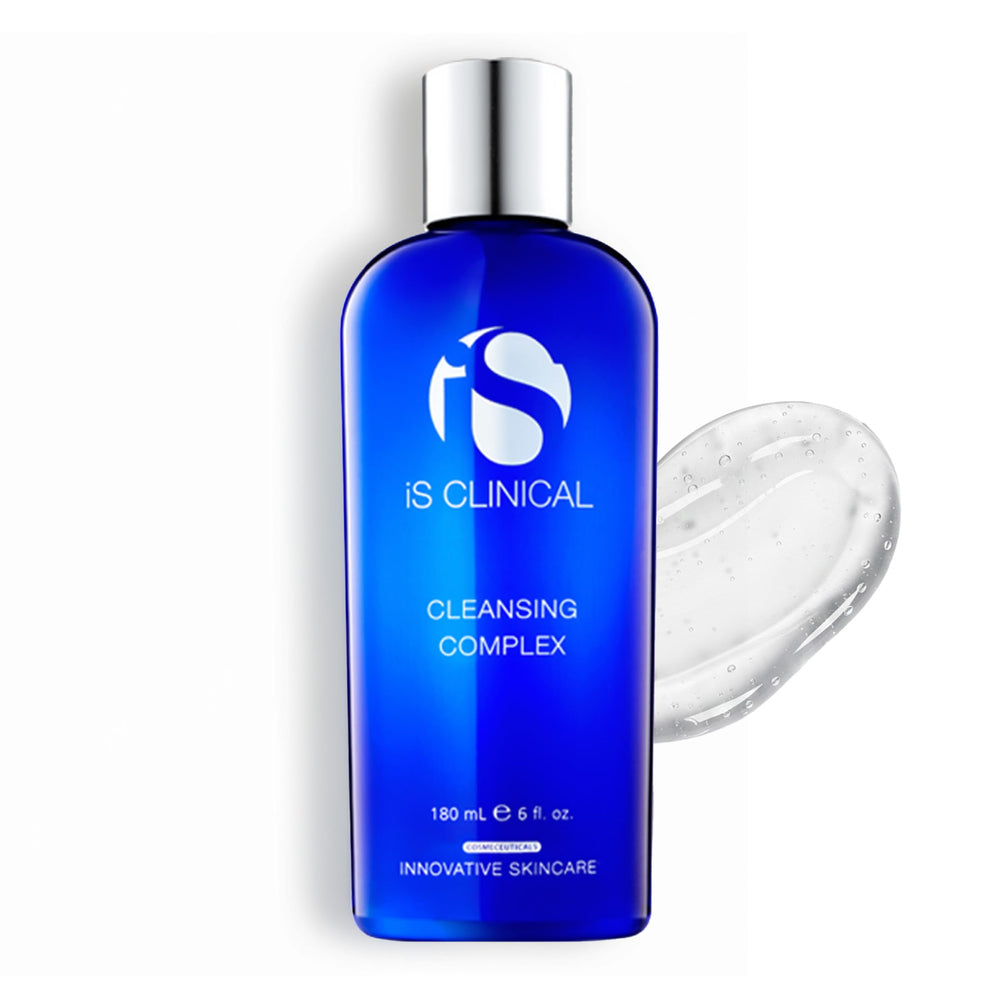 iS CLINICAL front bottle view showing clean branding and clear gel benefit