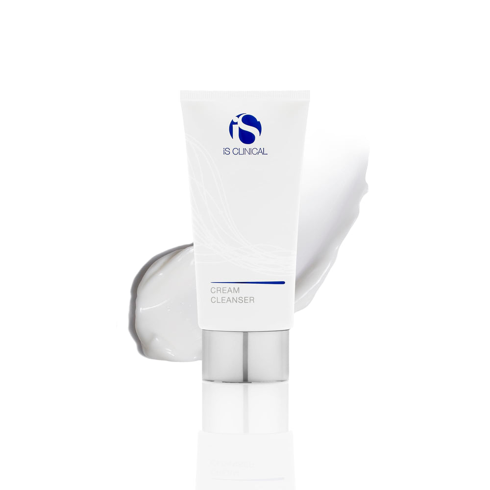 iS CLINICAL front packaging showing tube and brand, highlights gentle cleansing