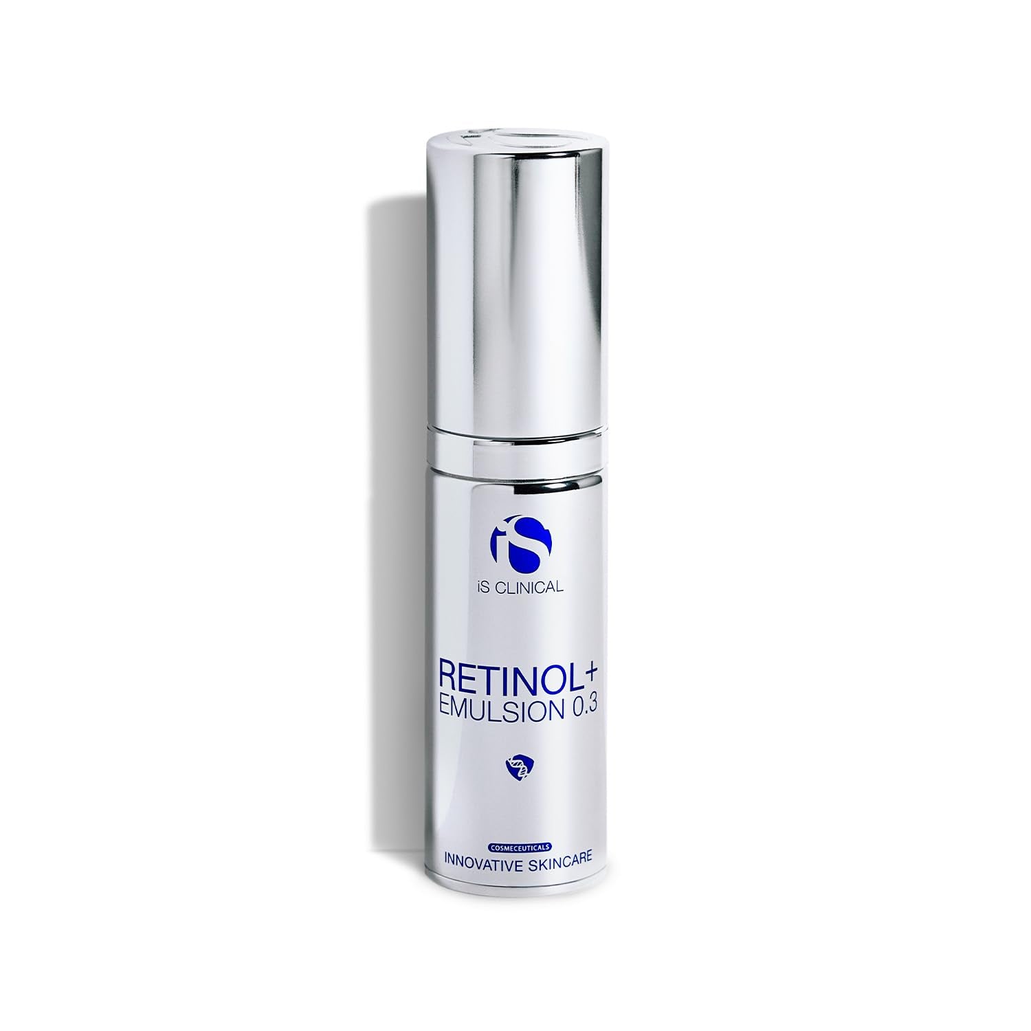 iS CLINICAL front packaging showing bottle and label, conveys premium skincare benefits