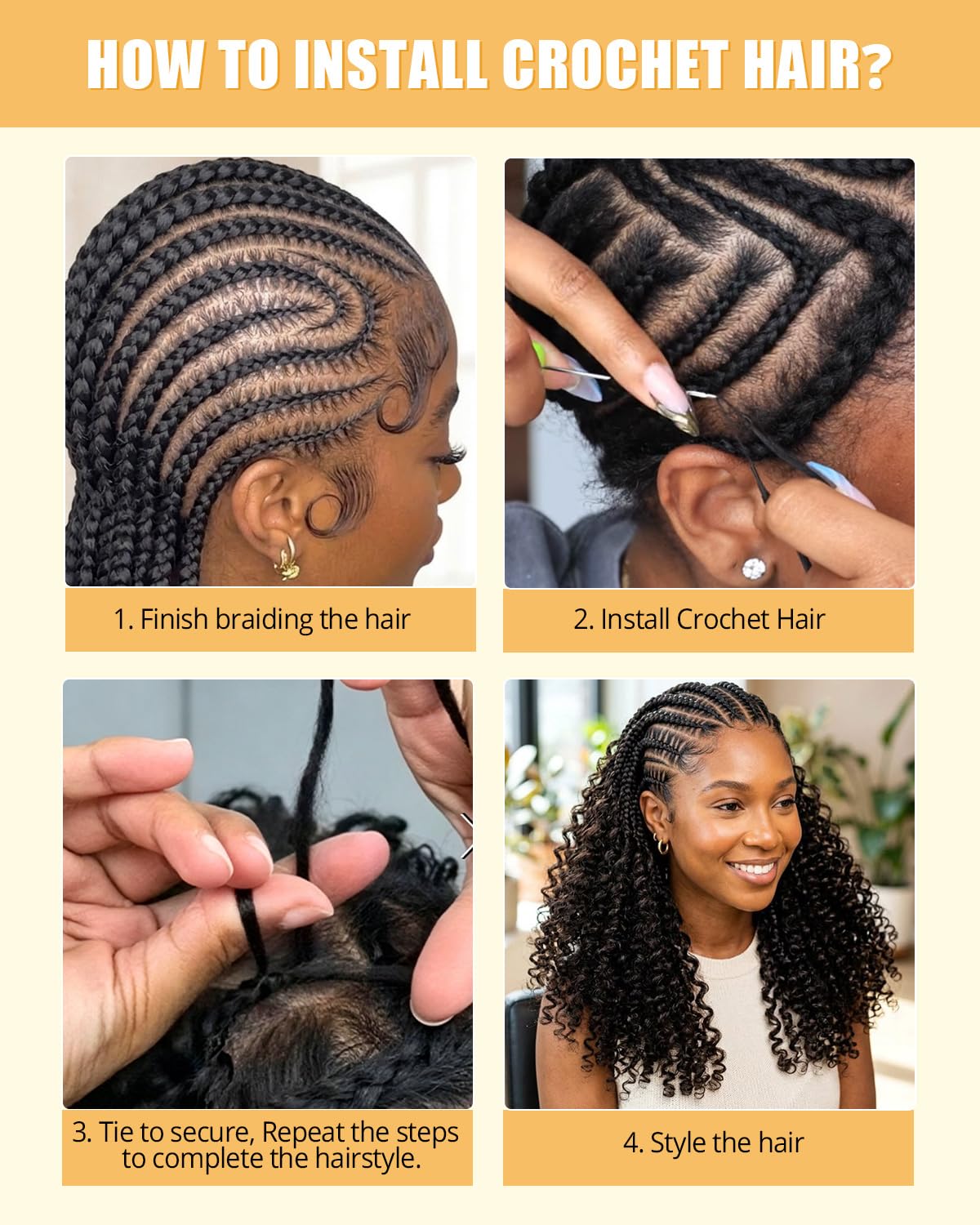ISHOW length and scale comparison showing 16-inch curls against a ruler for fit
