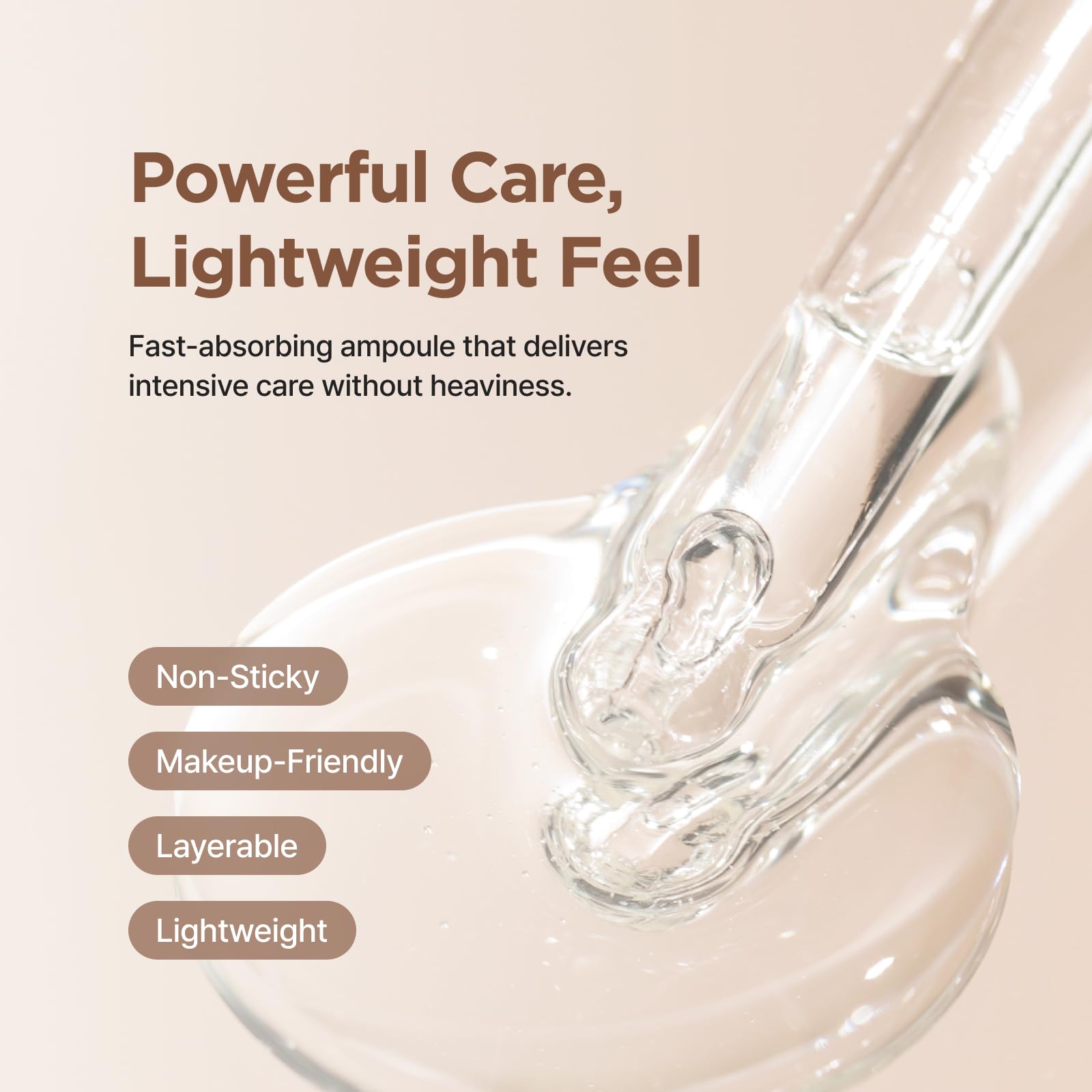 IsNtree ampoule on vanity conveying everyday skincare use