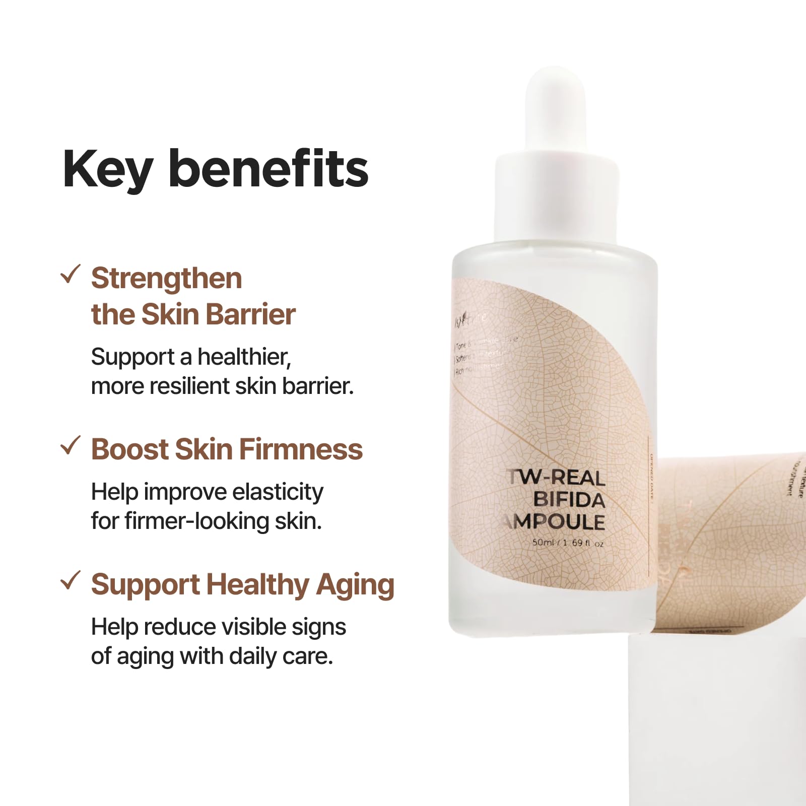 IsNtree single drop on skin showing smooth, hydrating finish