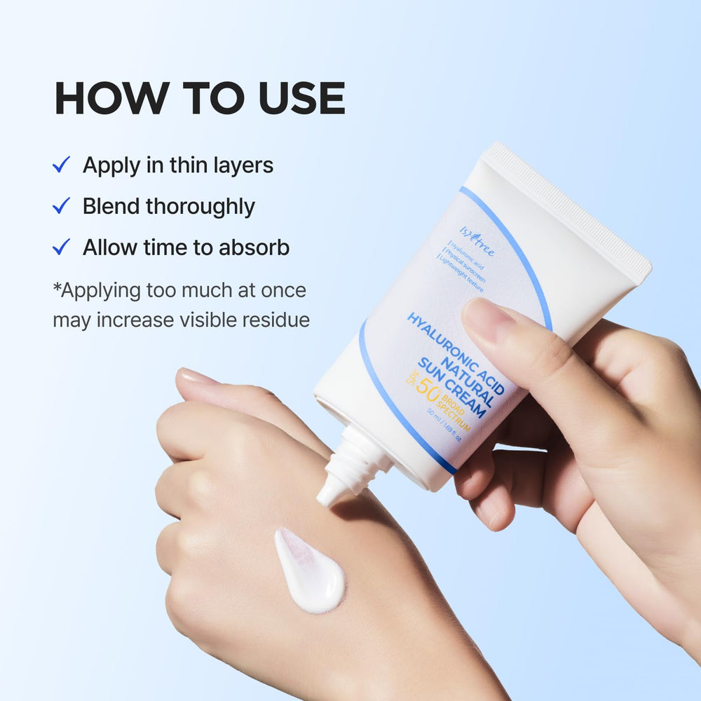 ISNTREE suncream inside travel pouch ready for on-the-go UV defense