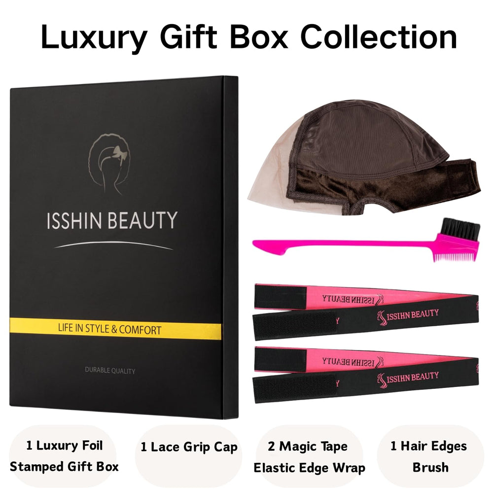Isshin Beauty adjustable back strap close-up for custom ear-to-ear fit