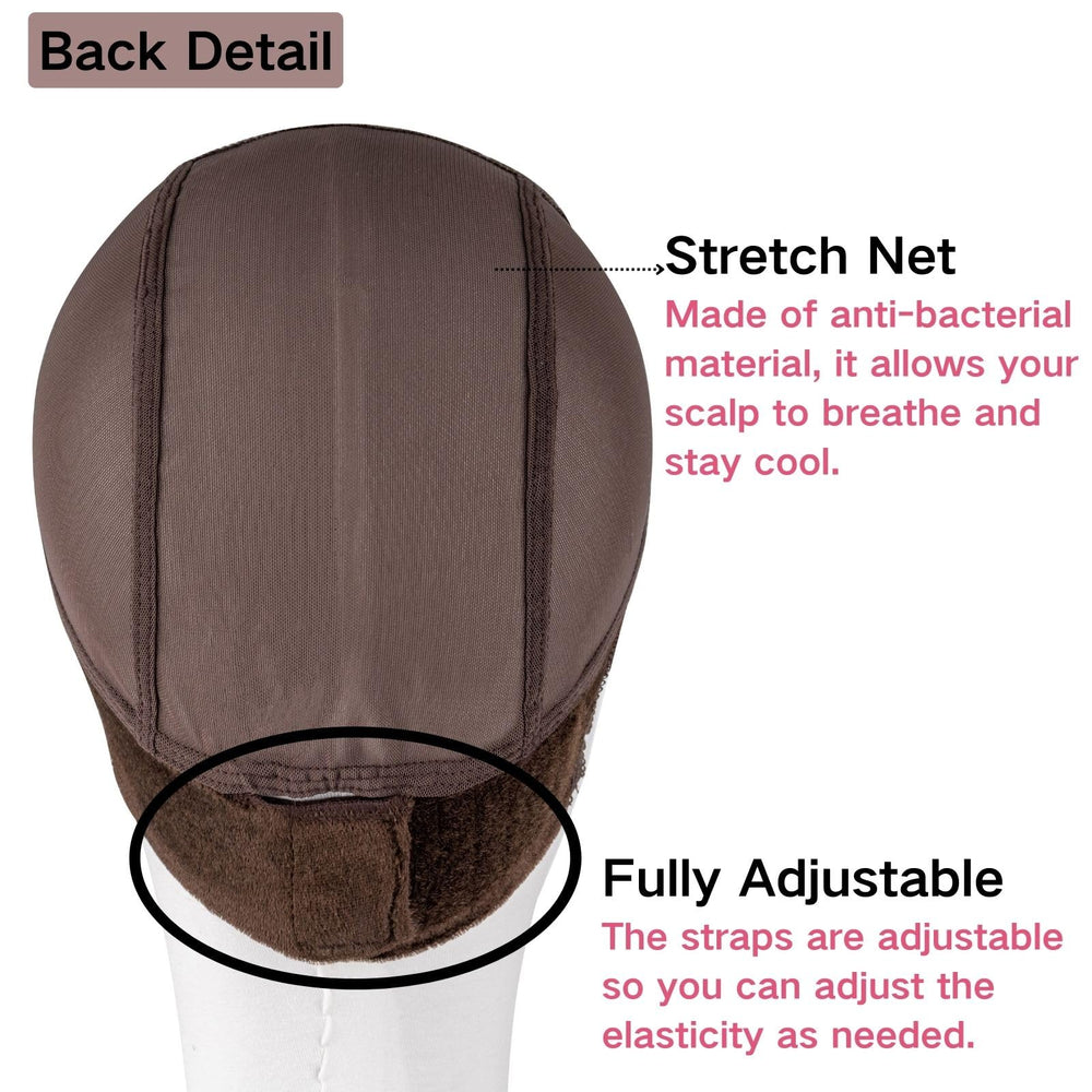 Isshin Beauty scale size comparison on head shows medium fit and coverage
