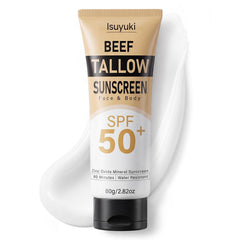 Isuyuki front packaging showing SPF 50 and 80g capacity for easy travel