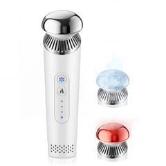 Isuyuki wand front view showing sleek metal applicator and controls for quick treatments